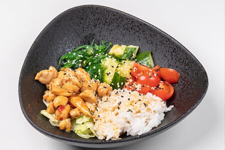 Поке с куриным филе