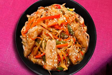 Свинина в сливочном соусе