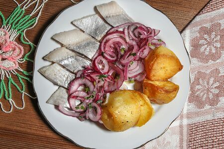 Селёдка с картошкой