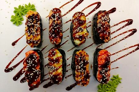 Сет Запеченный гункан