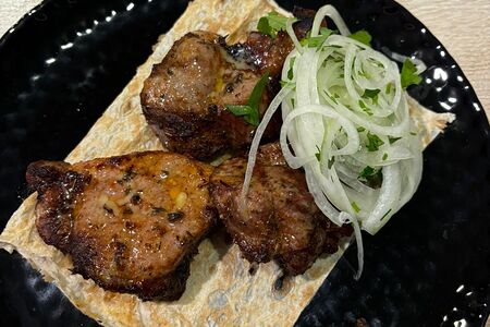 Шашлык из cвинoй мякоти