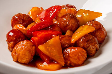 Курица в кисло-сладком соусе