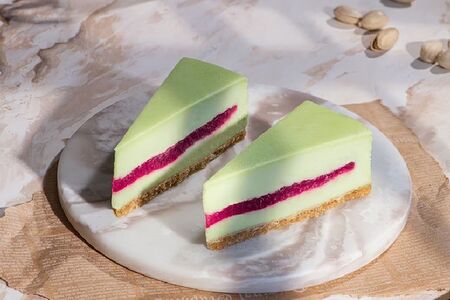 Чизкейк Фисташка-малина