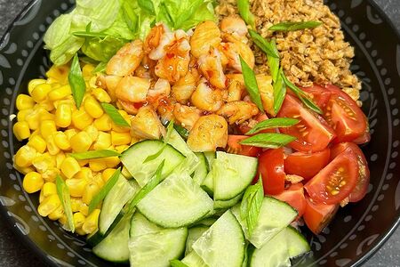 Поке с креветкой