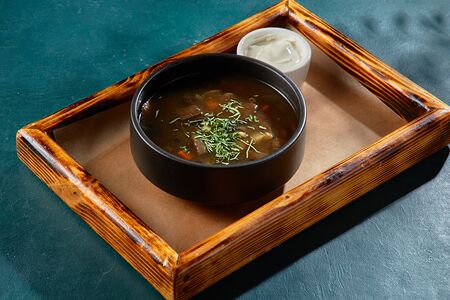 Суп из лесных грибов