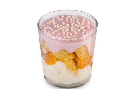 Трайфл клубника-банан