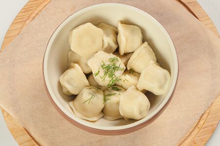 Большая порция пельменей Сибирские