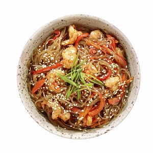 Фунчоза с говядиной.