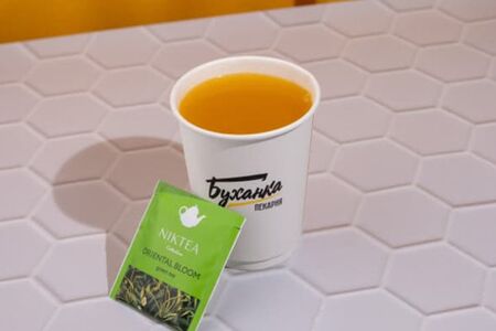 Напиток Облепиха-имбирь с зелёным чаем