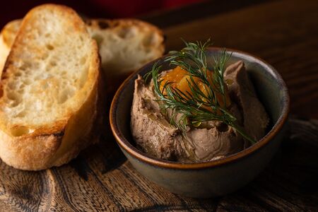 Мусс из куриной печени