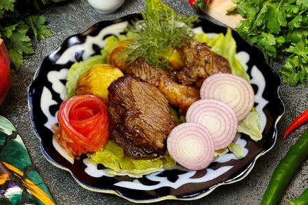 Казан-кебаб из говядины