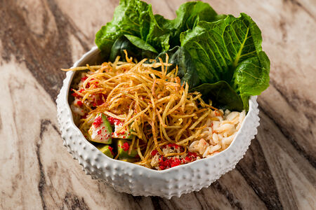 Салат с крабом