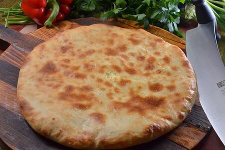 Кубдари с рубленой бараниной