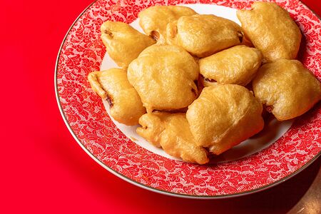 89. Фаршированные баклажаны в кляре