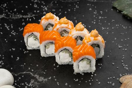 Филадельфия Лосось-креветка 