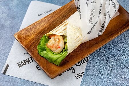 Шаурма с креветками