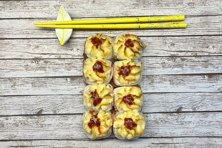 Запеченный ролл BBQ Бавария 