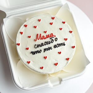 Бенто-торт Мама, спасибо что ты есть