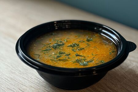 Суп рыбный с семгой