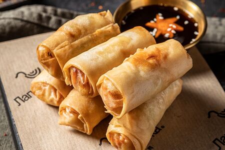 Спринг-роллы с овощами