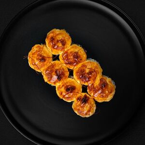 Запеченная курица с ананасом