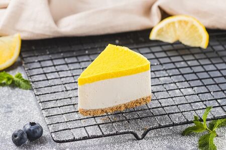 Пирожное Лимонный чизкейк без сахара