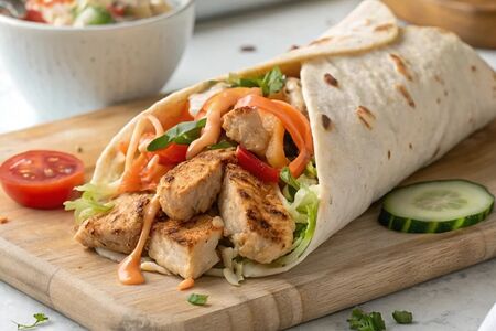 Шаурма с курицей 