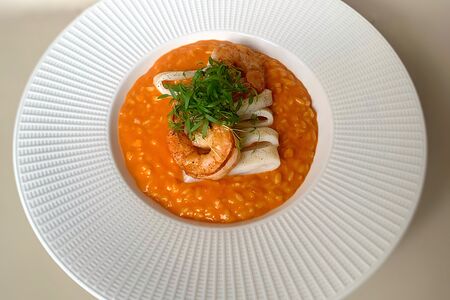 Ризотто с морепродуктами