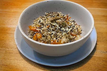 Рис с говядиной