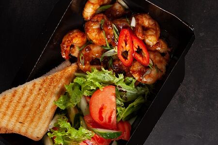 Креветки в соусе терияки New