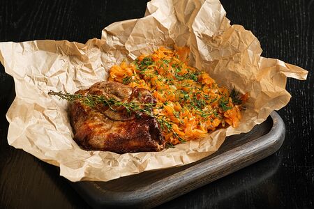 Свинина, жаренная на гриле