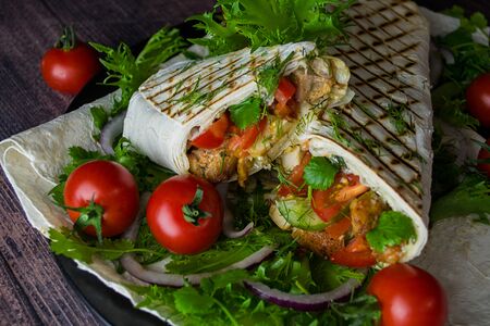 Шаурма со свининой