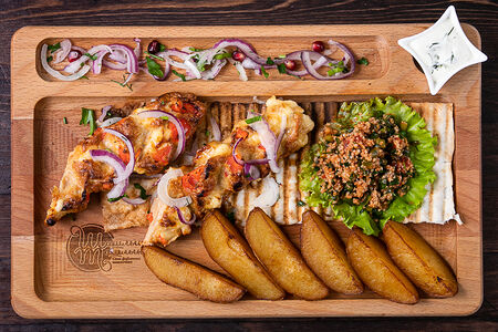 Комбо-кебаб сырный (из курицы)