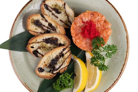 Тартар из лосося