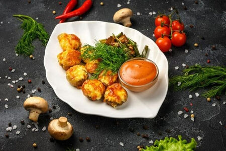 Грибы фаршированные  