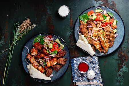 Ассорти из шашлыков и кебабов