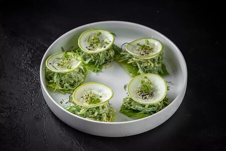 Салат с кабачками