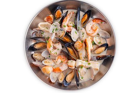 Соте из морепродуктов