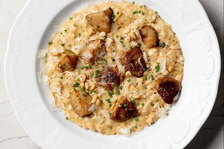 Ризотто с белыми грибами