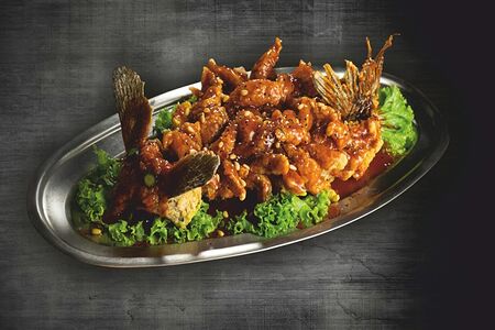 70. Сазан в кисло-сладком соусе