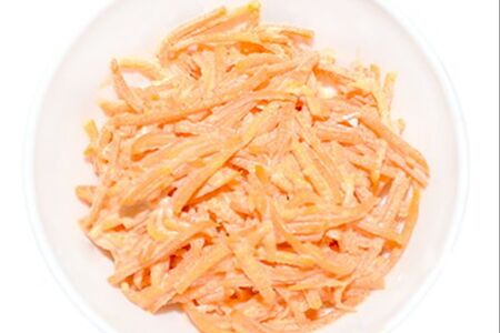 Салат Морковь с чесноком