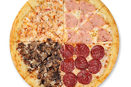 Пицца 4 вкуса 30 см