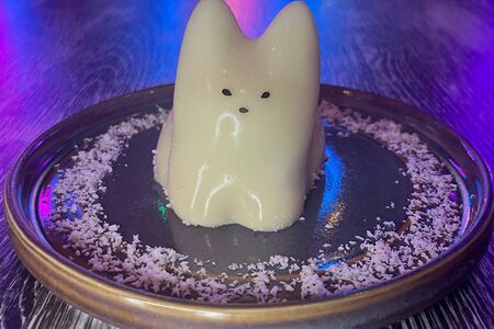 Персиковый лисенок