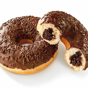 Донат шоколадный