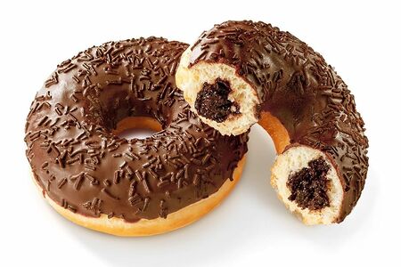 Донат шоколадный