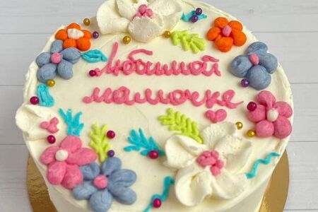 Бенто-торт Любимой мамочке на День матери №137