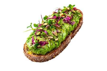 Брускетта с авокадо 