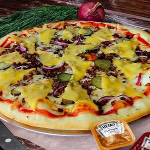 Чизбургер-пицца