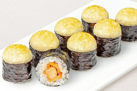 Ролл Лососик хот с терияки