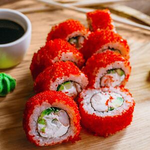 Калифорния с крабом